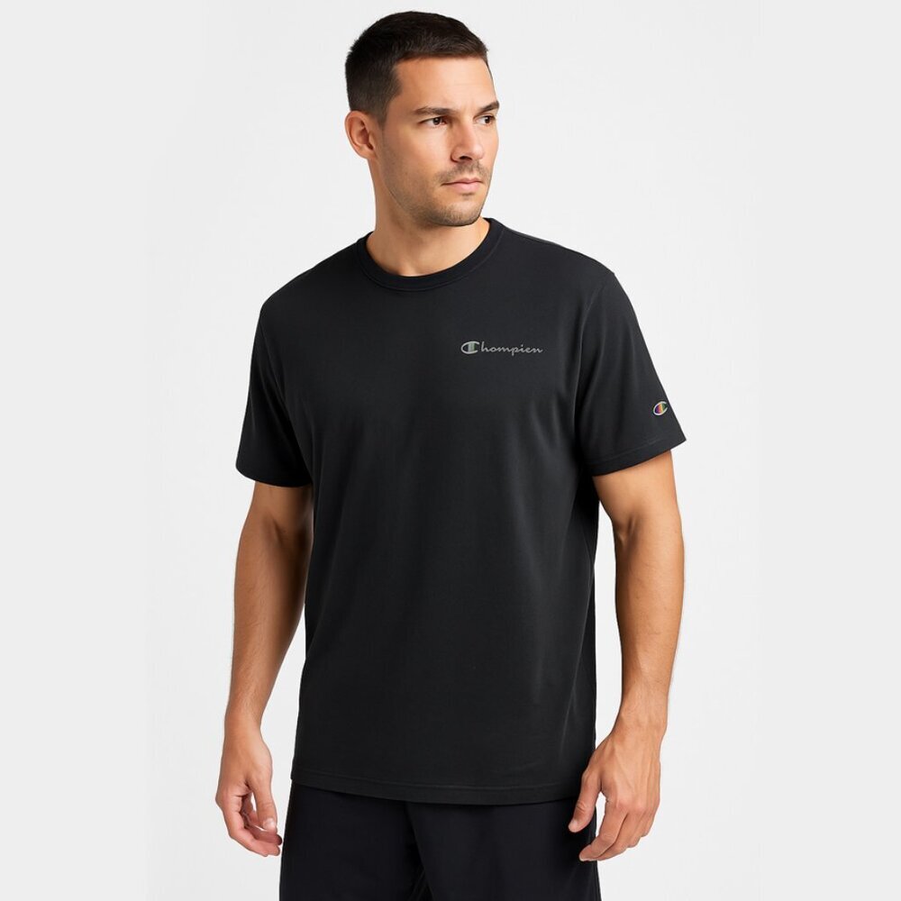 Champion Men’s Black Athletic Performance T-Shirt – Size Large